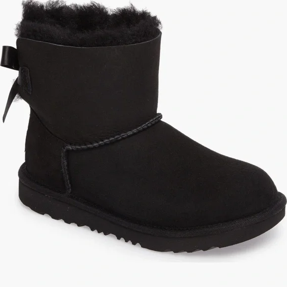 UGG Mini Bailey Bow II Water Resistant Bootie - Picture 1 of 4